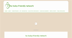 Desktop Screenshot of bcbabyfriendly.ca
